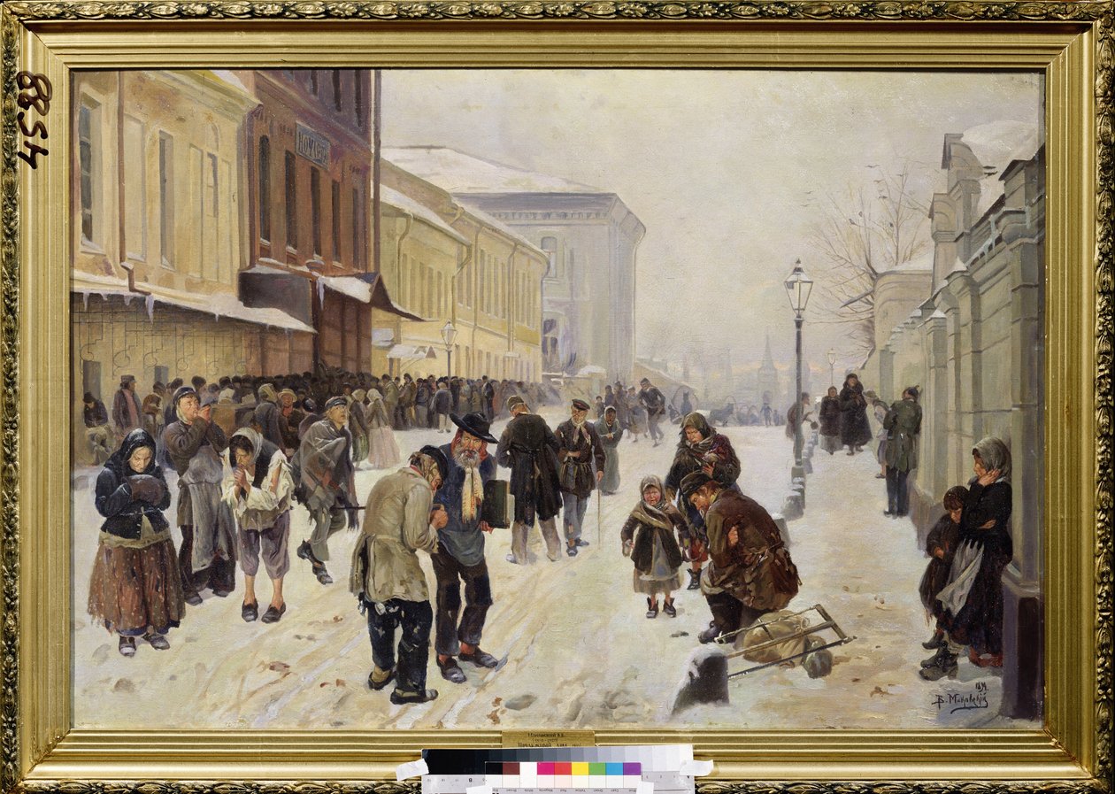 Het nachtasiel door Vladimir Egorovic Makovsky