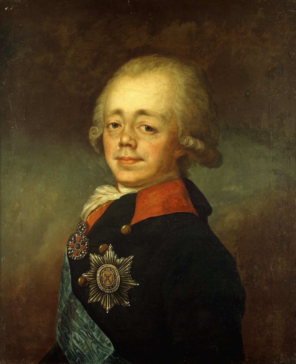 Portret van de Groothertog Paul Petrovich door Vladimir Lukich Borovikovsky