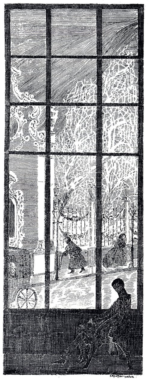 Illustratie voor De Ronde Dans van Seizoenen door K. Balmont, 1907 door Vladimir Petrovich Drittenpreis