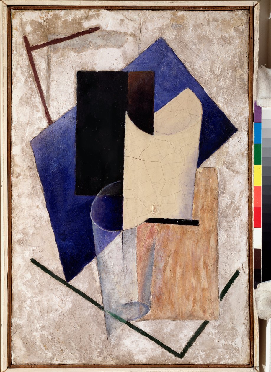 Stilleven, ca.1920 door Vladislav Maximilianovich Strzheminsky