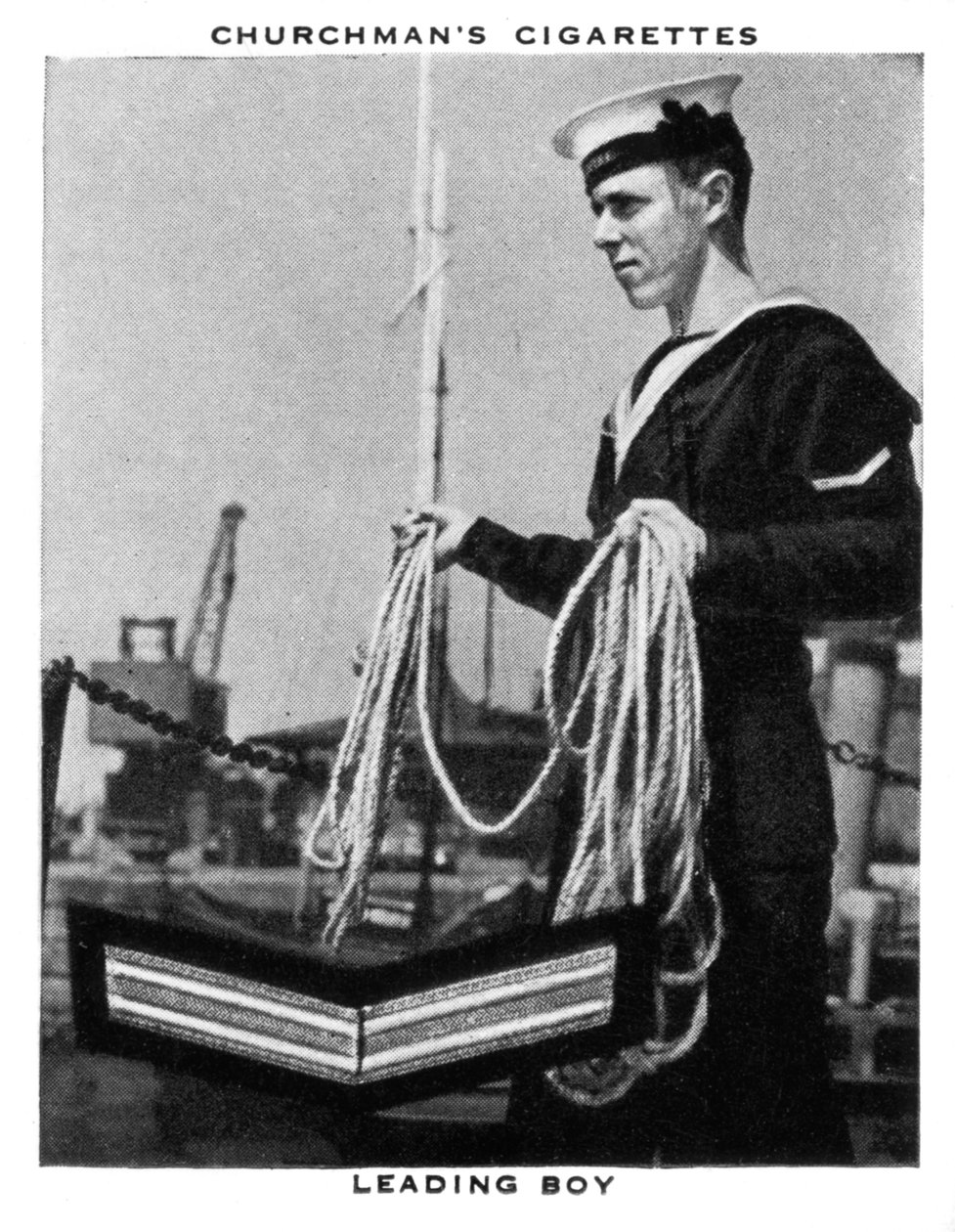 Leidende jongen, 1937 door WA and AC Churchman