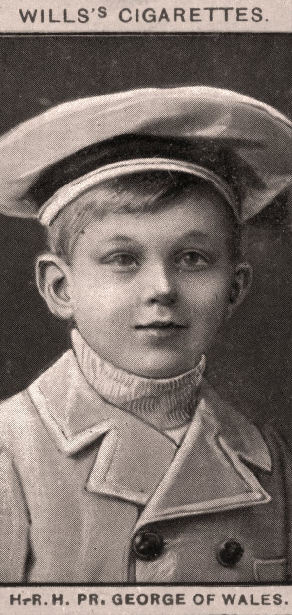 Z.K.H., PR, George van Wales, 1908 door WD and HO Wills