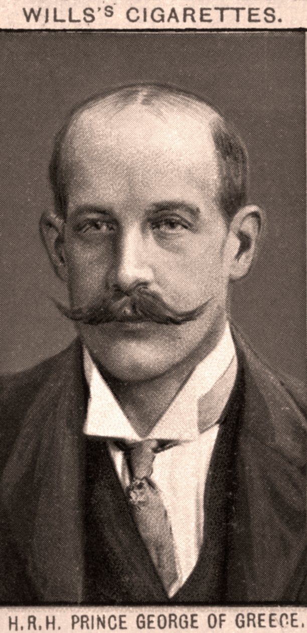 Z.K.H. Prins George van Griekenland, 1908 door WD and HO Wills