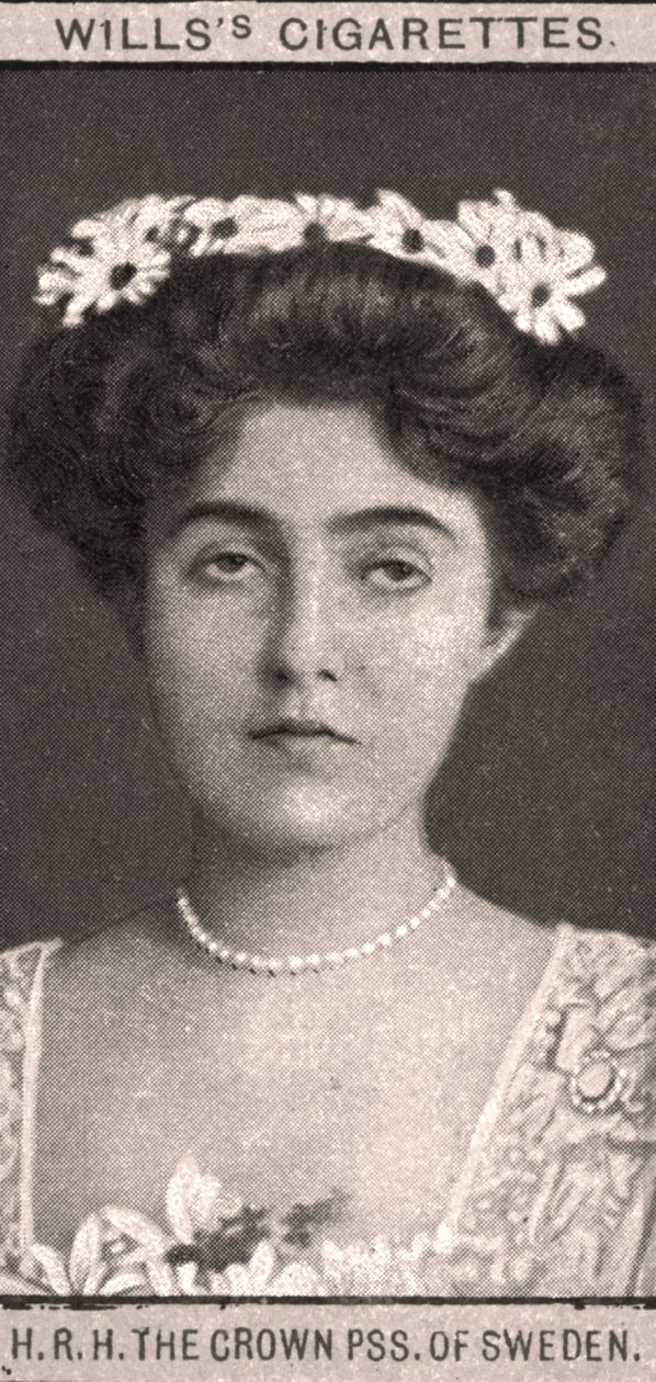 Z.K.H. De Kroonprinses van Zweden, 1908 door WD and HO Wills