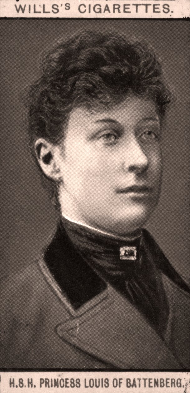 H.K.H. Prinses Louis van Battenberg, 1908 door WD and HO Wills