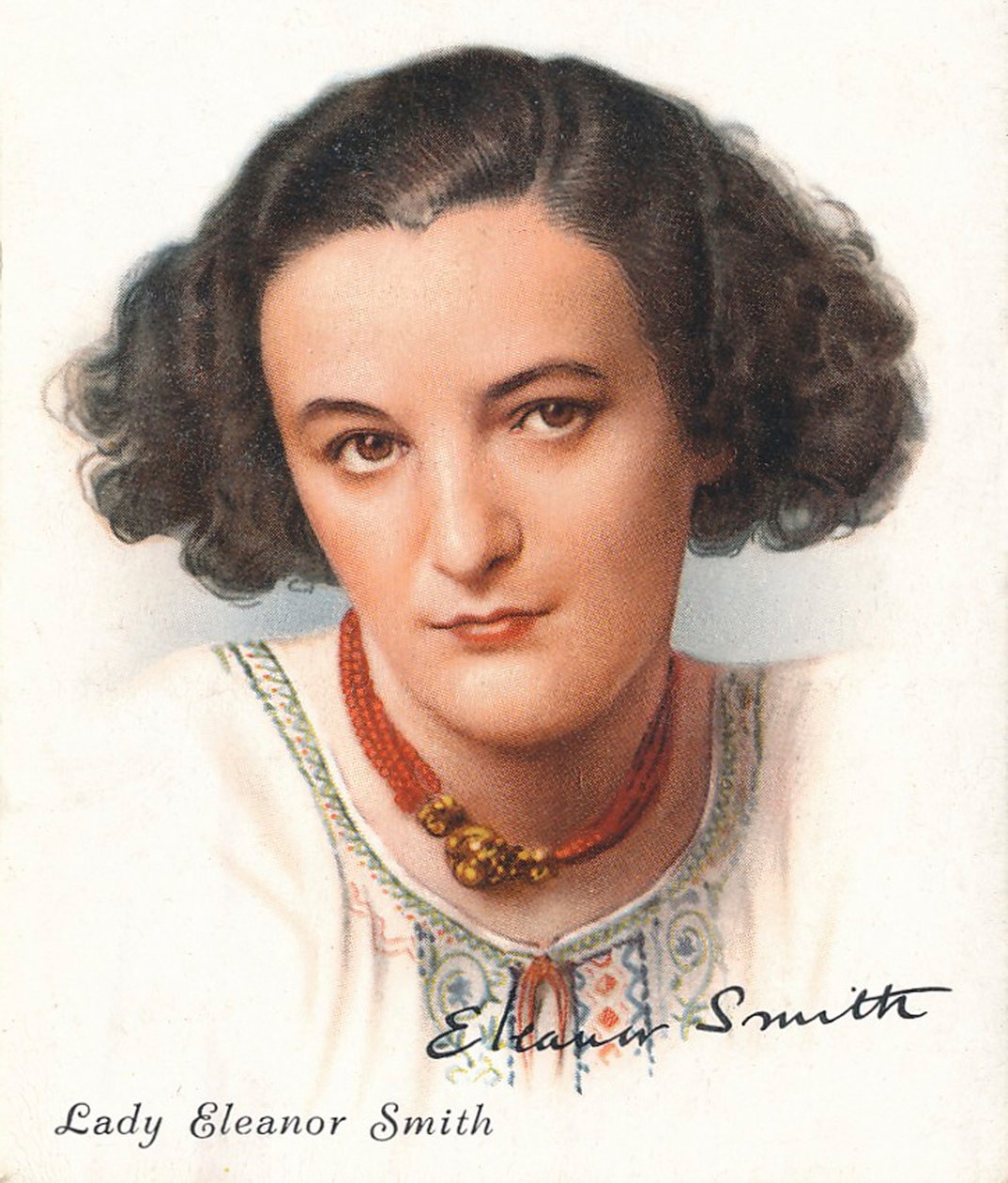 Lady Eleanor Smith, 1937 door WD and HO Wills