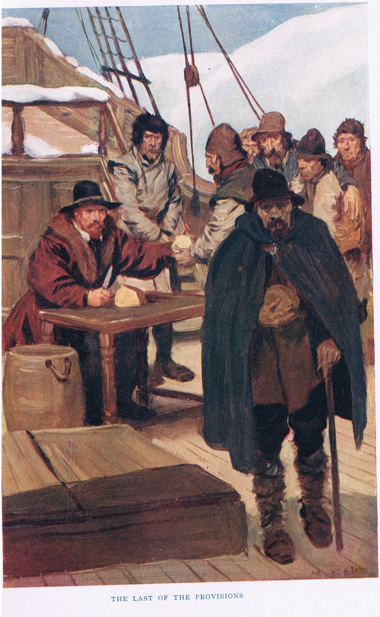 Het laatste van de voorraden, illustratie uit 