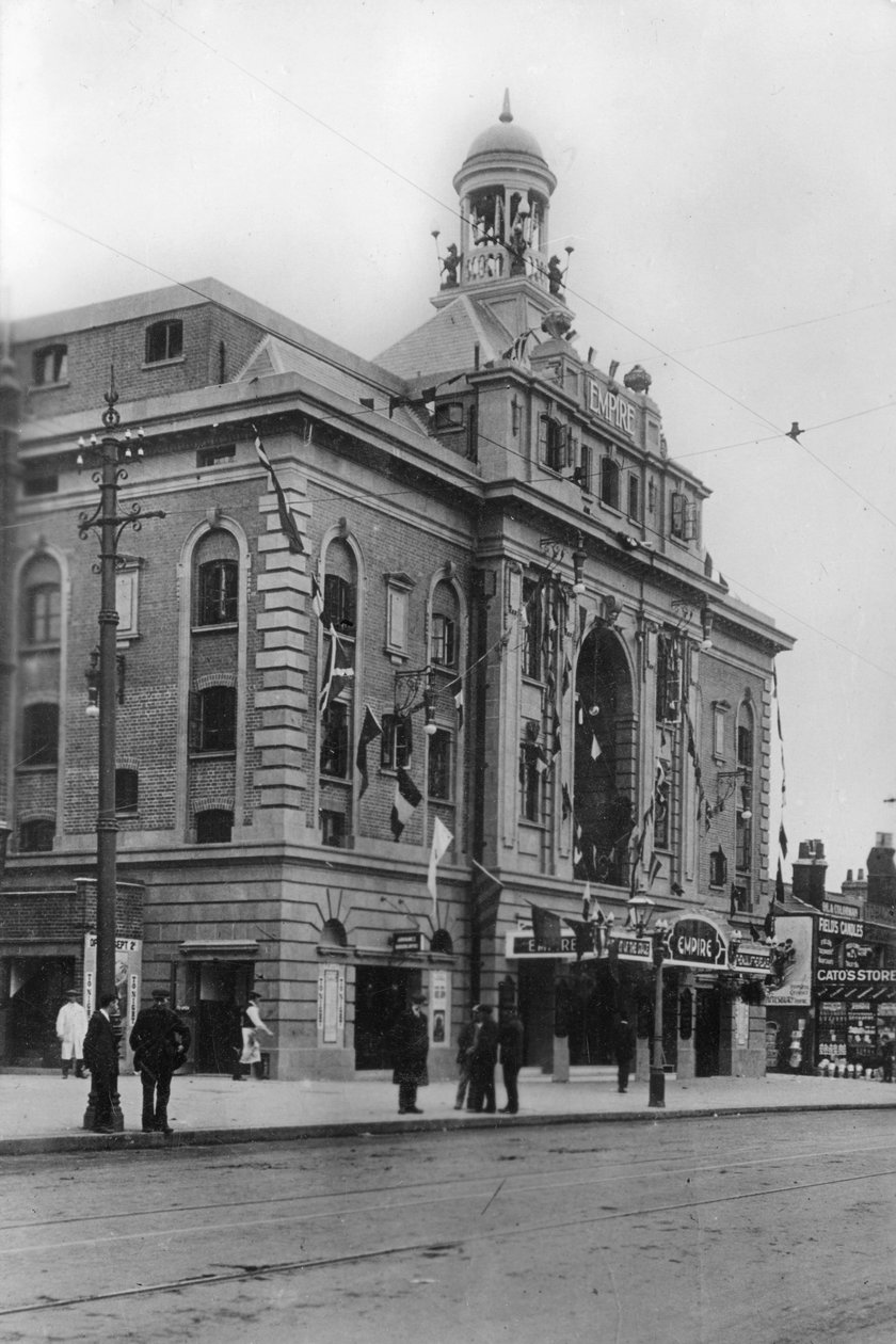 Chiswick Empire, Chiswick, Londen, begin 20e eeuw door W. F. Seymour