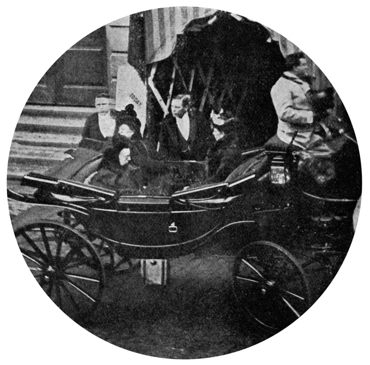 De laatste foto van koningin Victoria, 13 december 1900 door W. F. Seymour