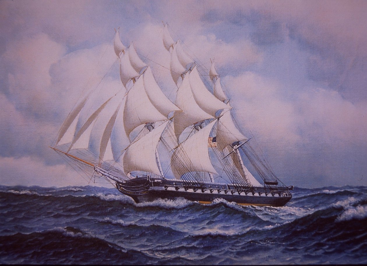 USS Constitution door John Ward Dunsmore