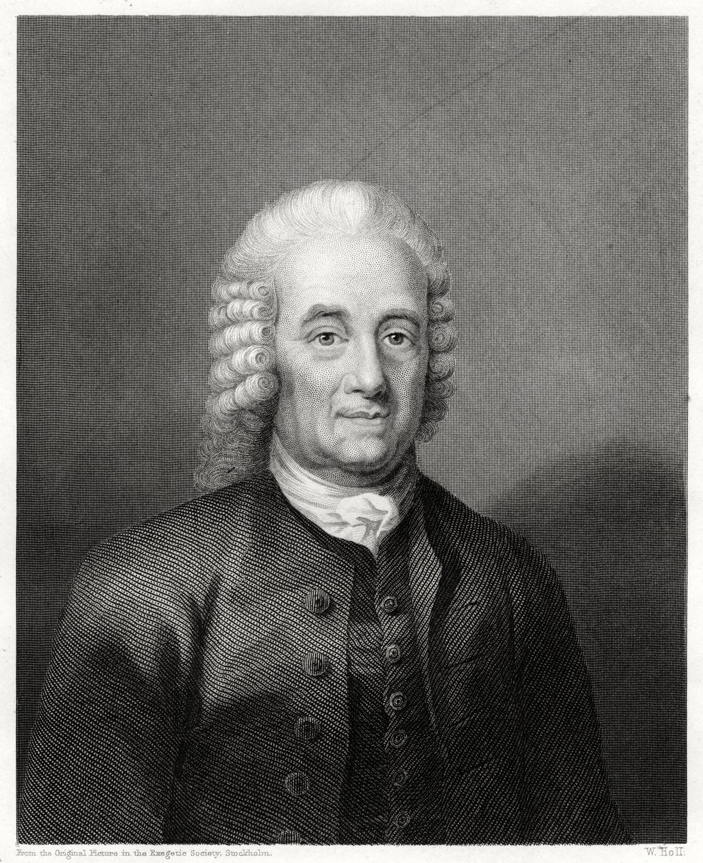 Emanuel Swedenborg, Zweedse filosoof, mysticus en kosmoloog door W. Holl