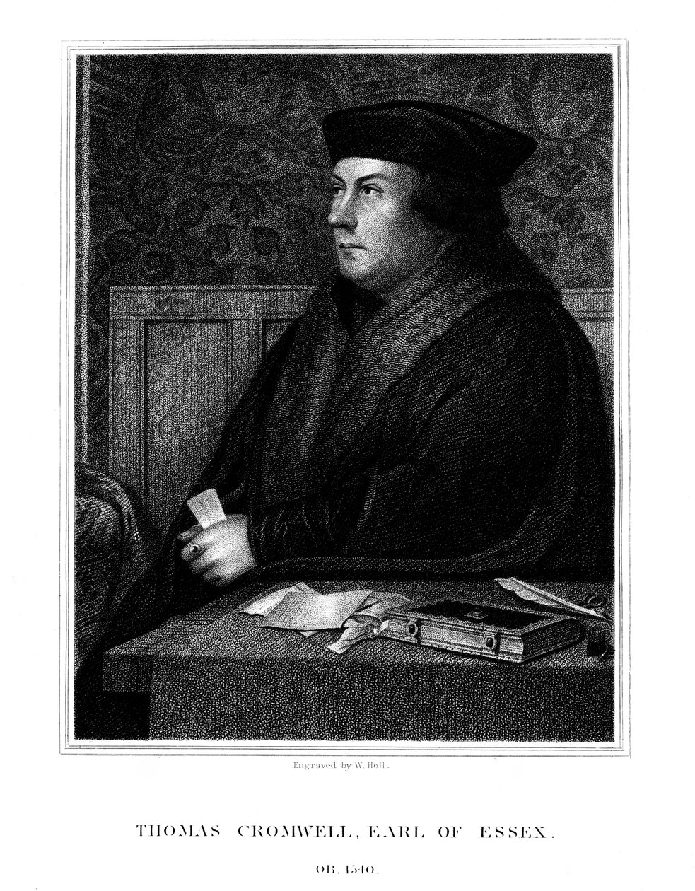 Thomas Cromwell, 1e Graaf van Essex, Engelse staatsman, 1823 door W. Holl