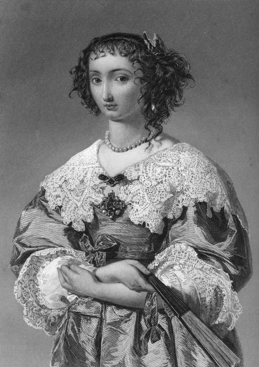Henrietta Maria van Frankrijk 1609-1669, koningin-gemalin van Koning Karel I door W. J. Edwards