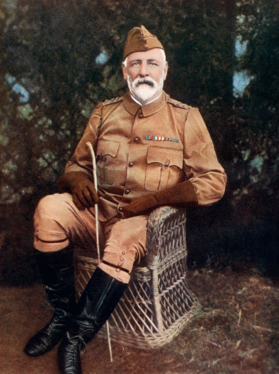 Brigadier-Generaal JG Dartnell, commandant van de Vrijwilligersbrigade, Natal Field Force, 1902 door W Laws Cancy