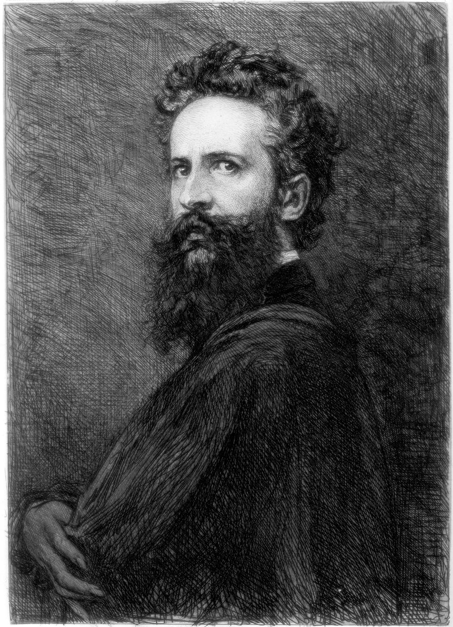 Hans Makart, Oostenrijkse kunstenaar door W. Unger