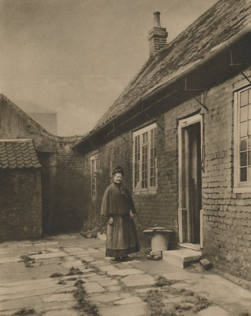 Poplar Almshouses opgericht in de zeventiende eeuw door W. Whiffin