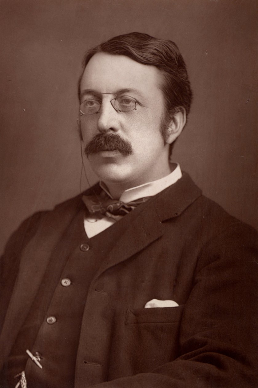 Charles Villiers Stanford (1852-1924) Ierse componist en muziekpedagoog, geboren in Dublin door W. and D. (after) Downey