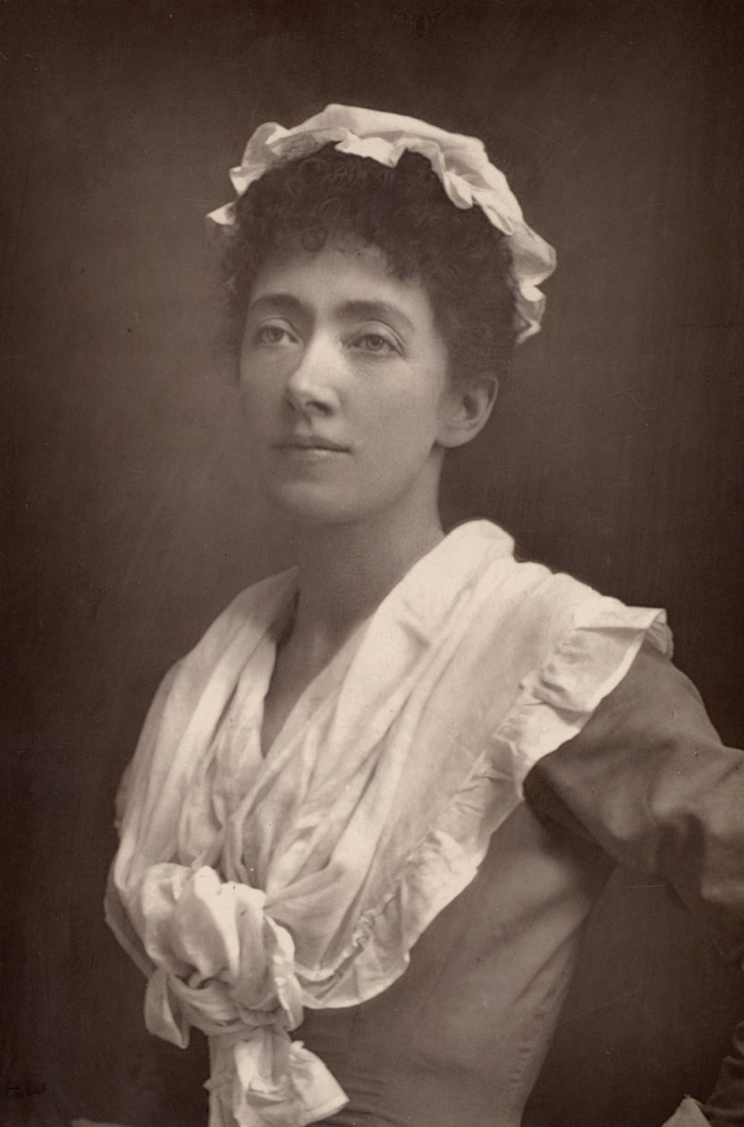 Marion Terry (1852-1930) Engelse actrice en zus van Ellen Terry en Fred Terry door W. and D. (after) Downey