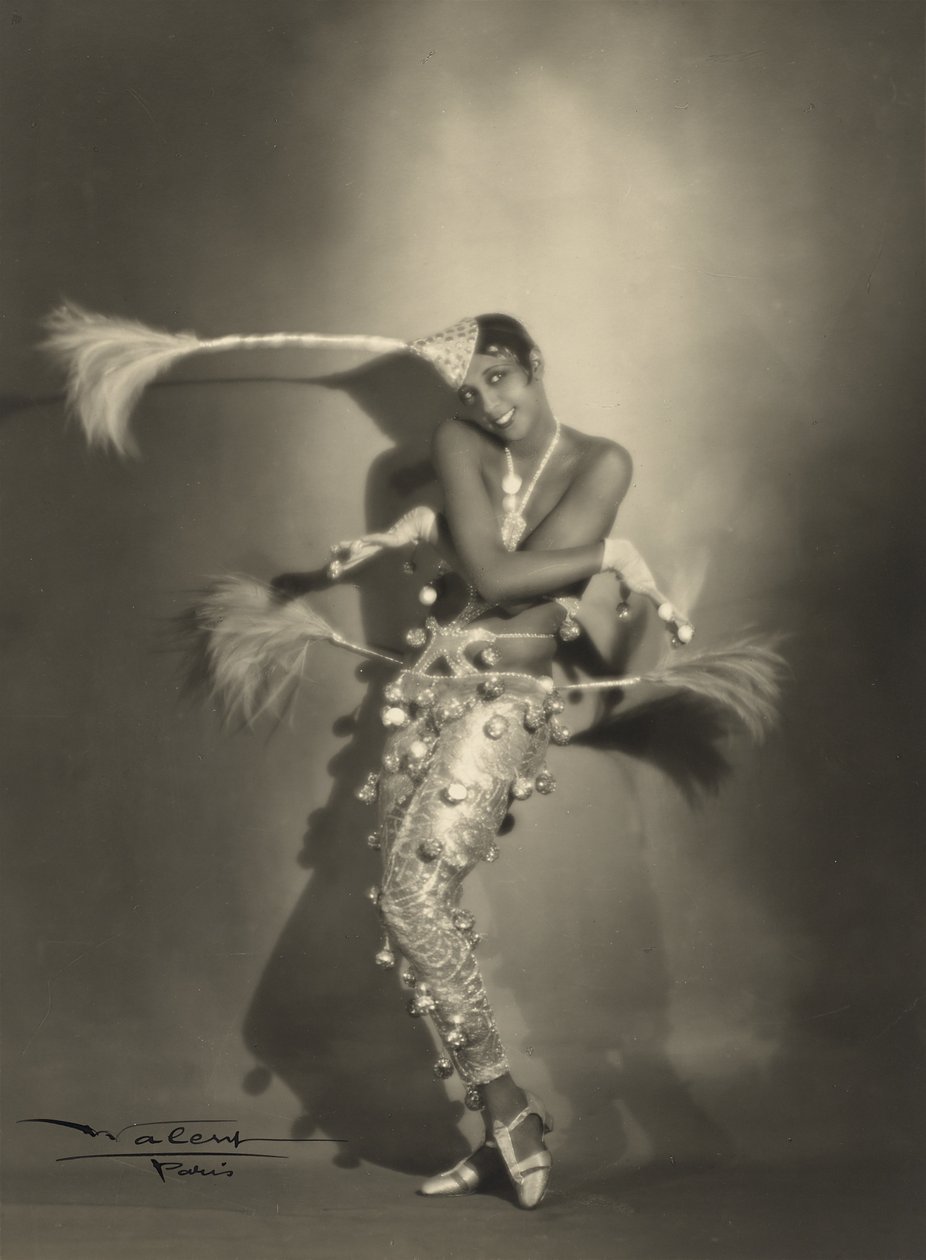 Josephine Baker, ca. 1927 (gelatinezilverdruk) door Walery