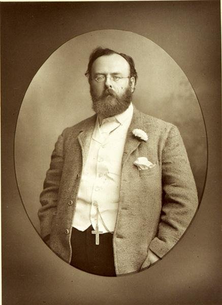Portret van Robert Buchanan (1841-1901) door Walery Rzewuski