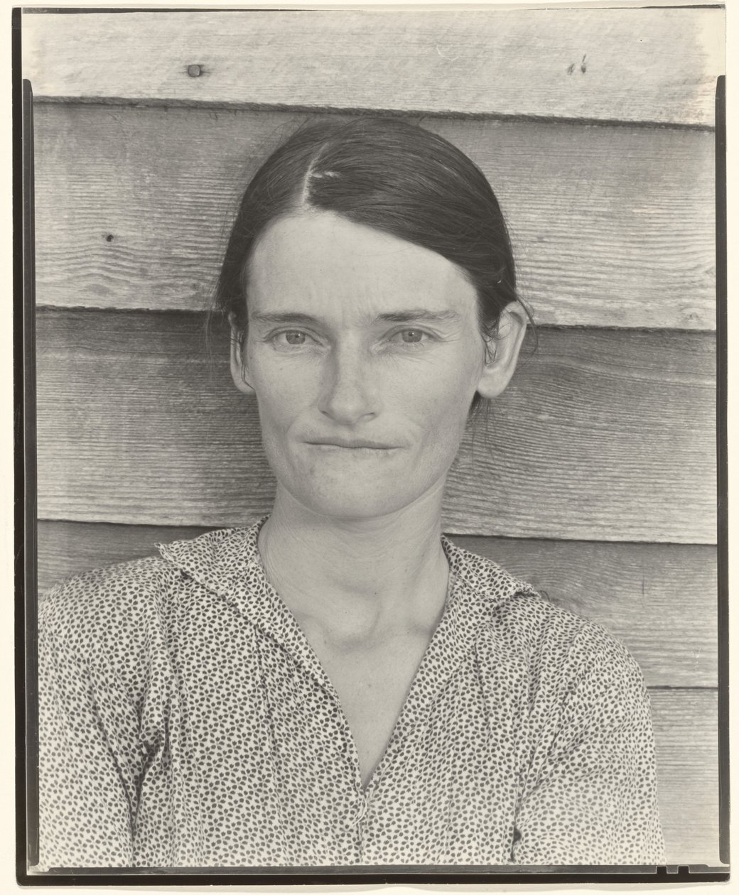Allie Mae Burroughs, vrouw van een katoenpachter, Hale County, Alabama door Walker Evans