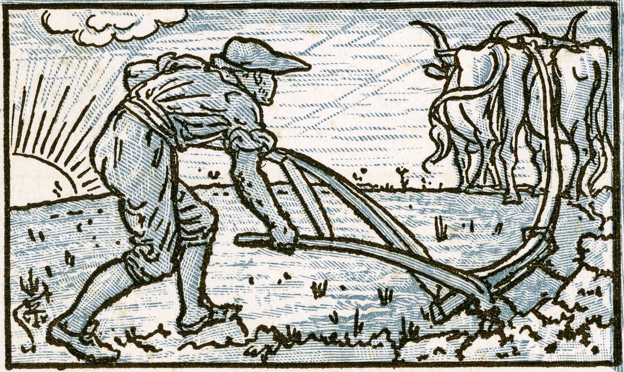 De Ploeger, liedillustratie voor 