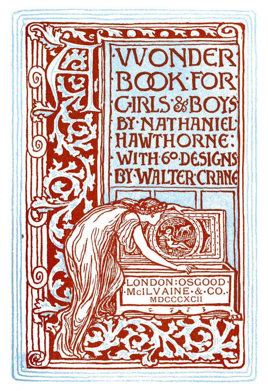 Wonderboek voor Meisjes en Jongens door Walter Crane