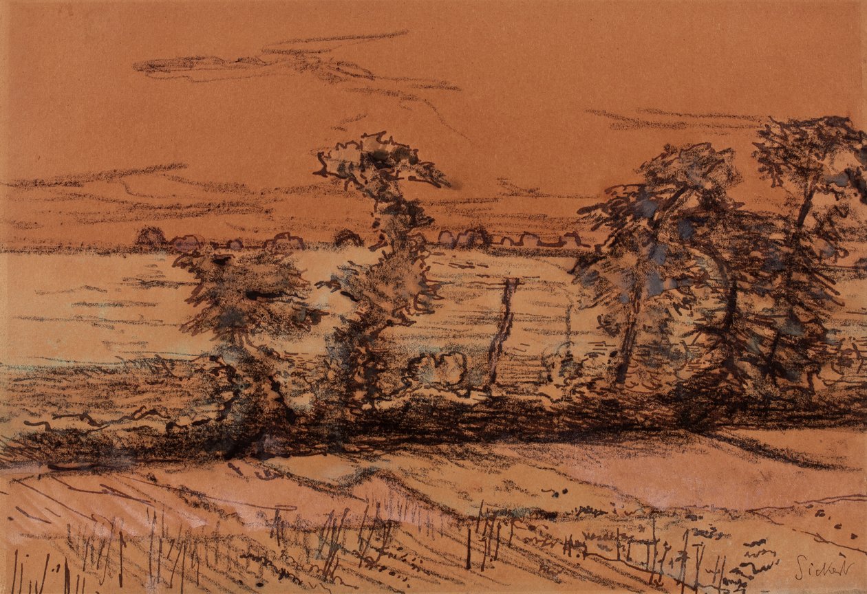 Chagford, Devon, 1916 door Walter Richard Sickert
