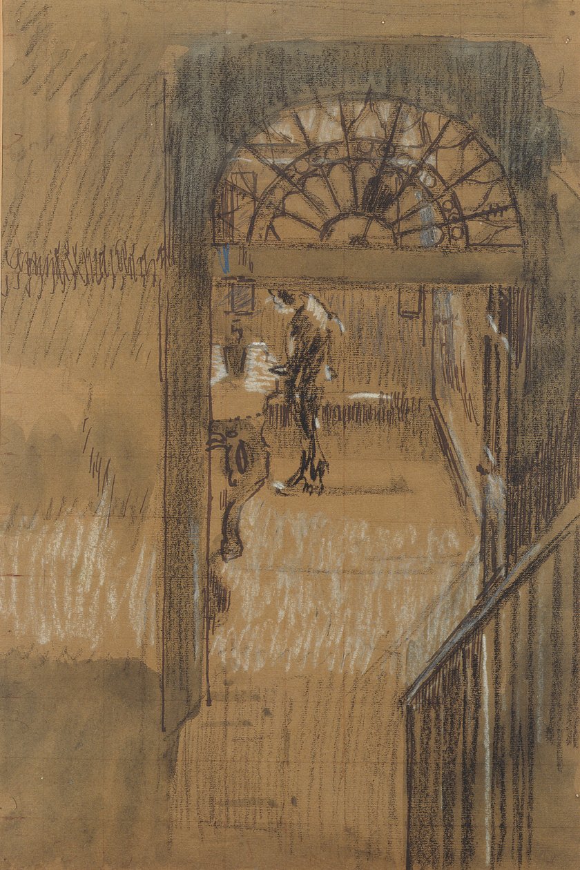 Whistlers Studio door Walter Richard Sickert