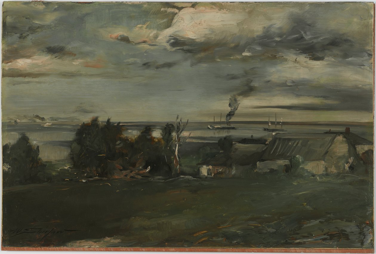 Lake Superior, ca.1890 door Walter Shirlaw