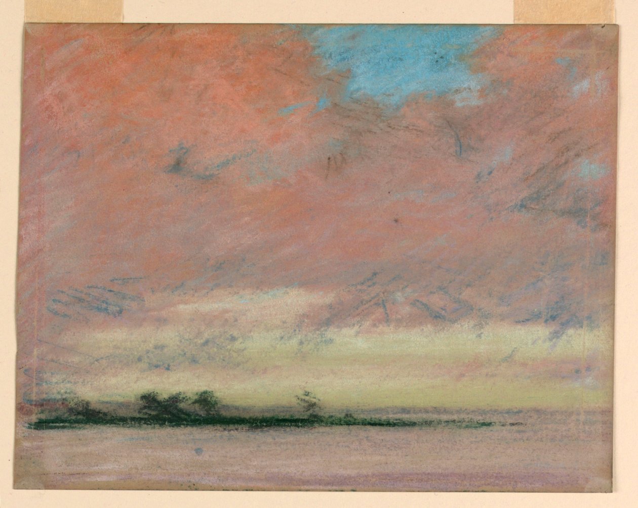 Landschap door Walter Clark