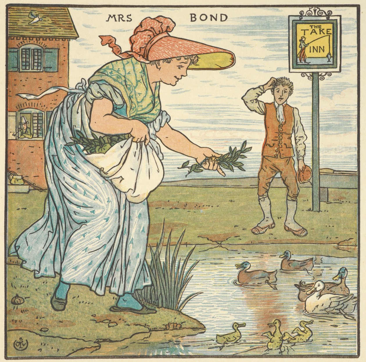 Kleurenillustratie voor 