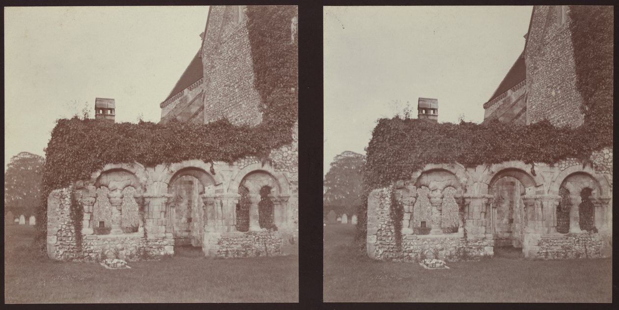 Boxgrove Priory, Boxgrove, Chichester, West Sussex, 1913 door Walter Edward Zehetmayr