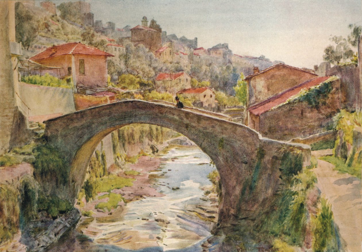 La Rocca, San Remo, ca. 1910, 1912 door Walter Frederick Roofe Tyndale