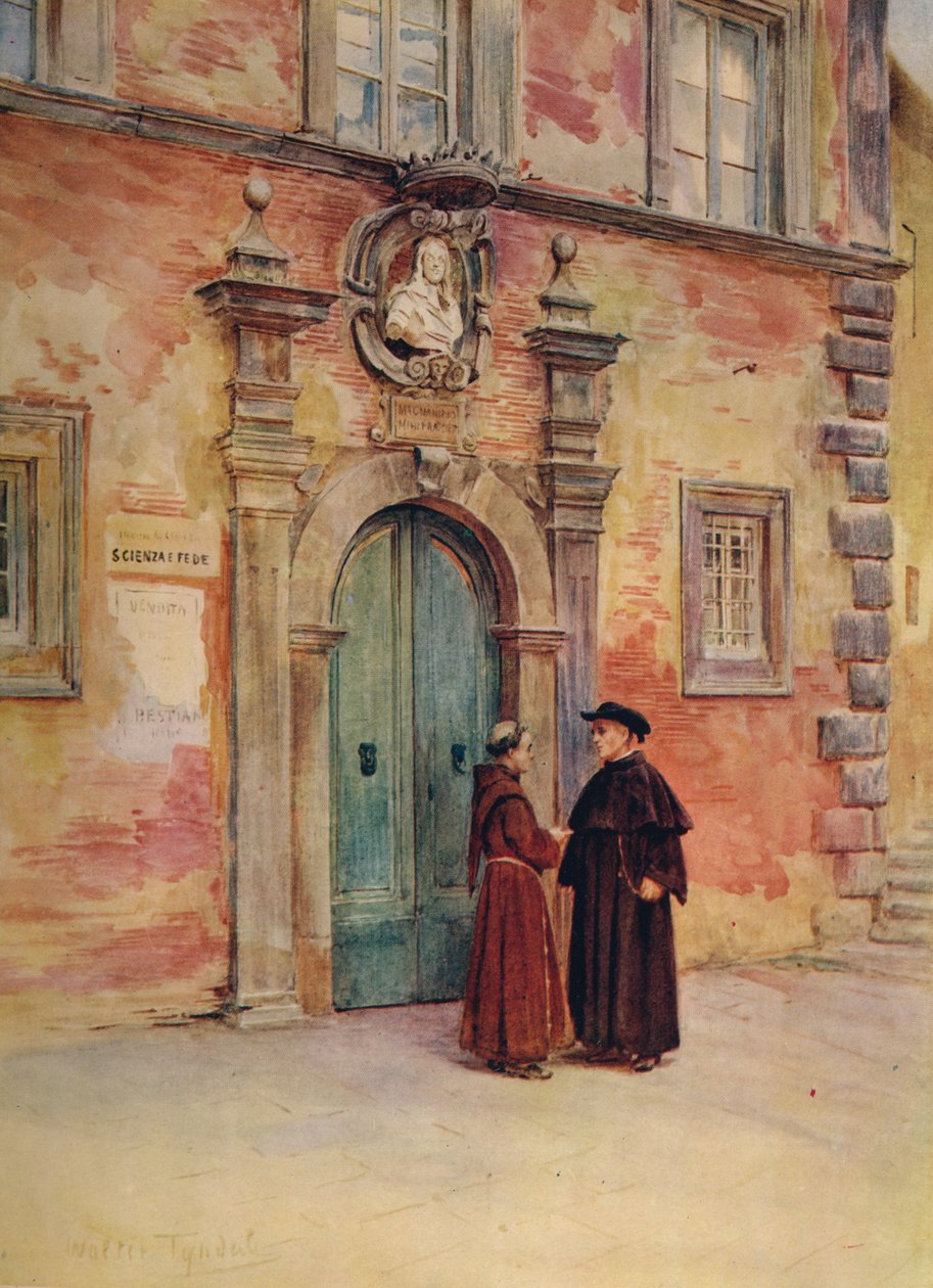 Palazzo Negroni, Montepulciano door Walter Frederick Roofe Tyndale