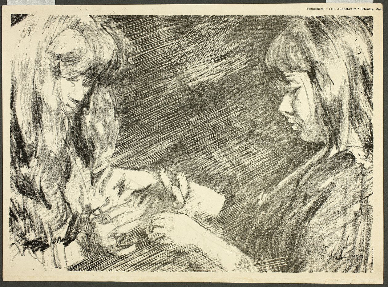Wieg van de kat door Walter Richard Sickert
