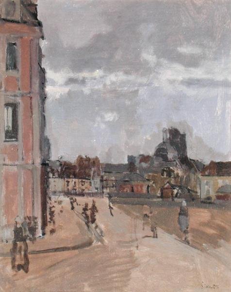 Dieppe, Kijkend naar St Jacques, c.1898 door Walter Richard Sickert