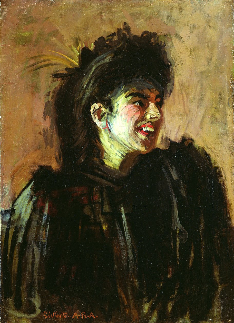 De paradijsvogel, ca. 1896-8 door Walter Richard Sickert