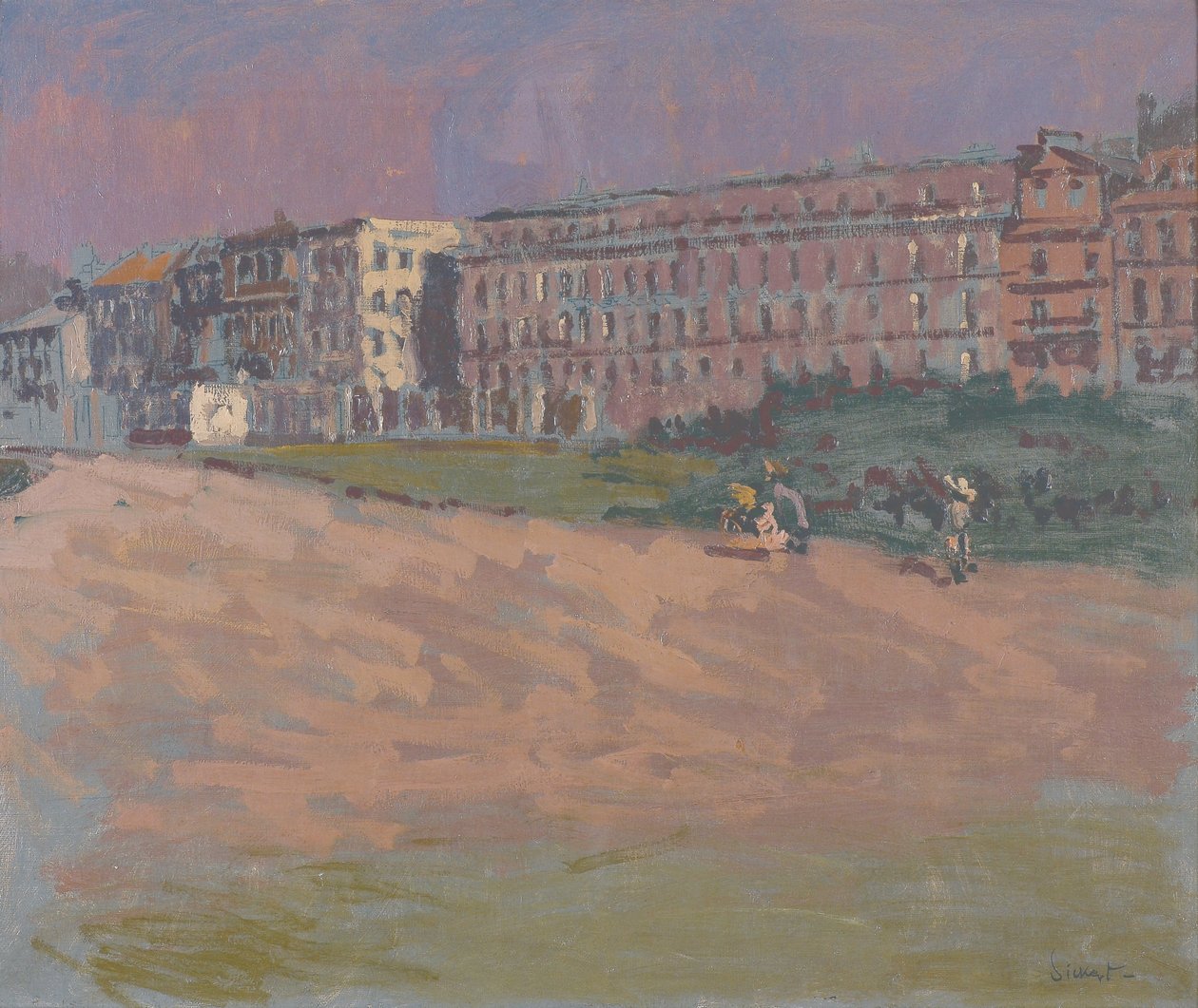 Het Hotel Royal, Dieppe, ca. 1900-01 door Walter Richard Sickert