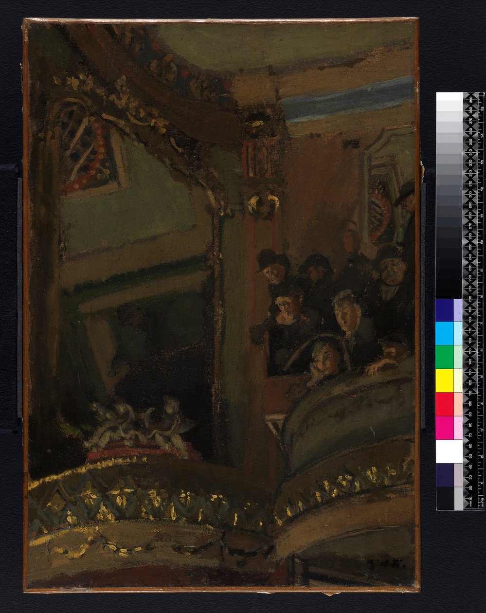 De oude Bedford Music Hall, 1894-95 door Walter Richard Sickert