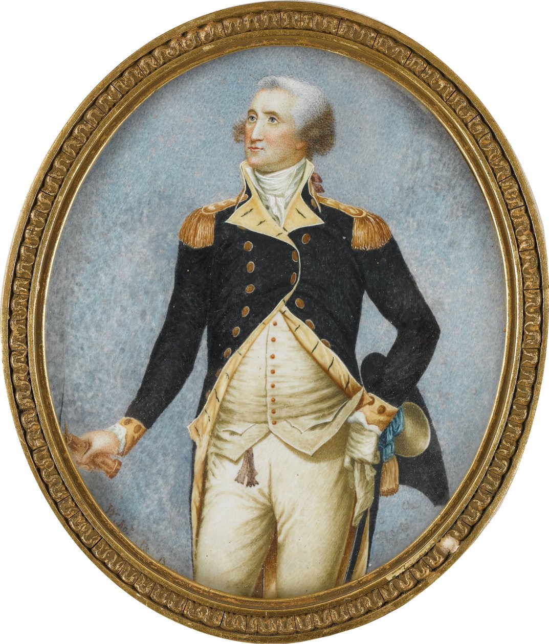 Portret van George Washington door Walter Robertson