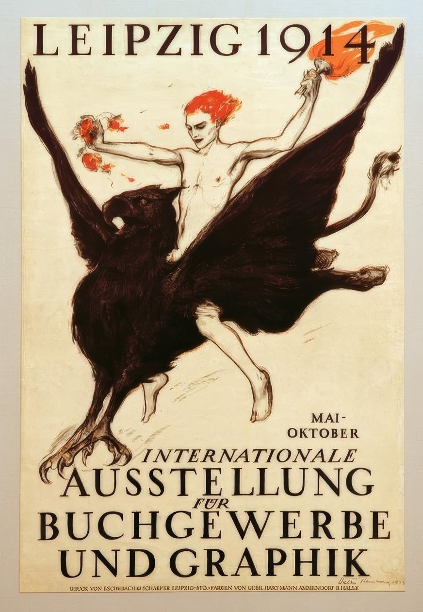 Leipzig 1914, Internationale tentoonstelling voor boekhandel en grafiek door Walter Tiemann
