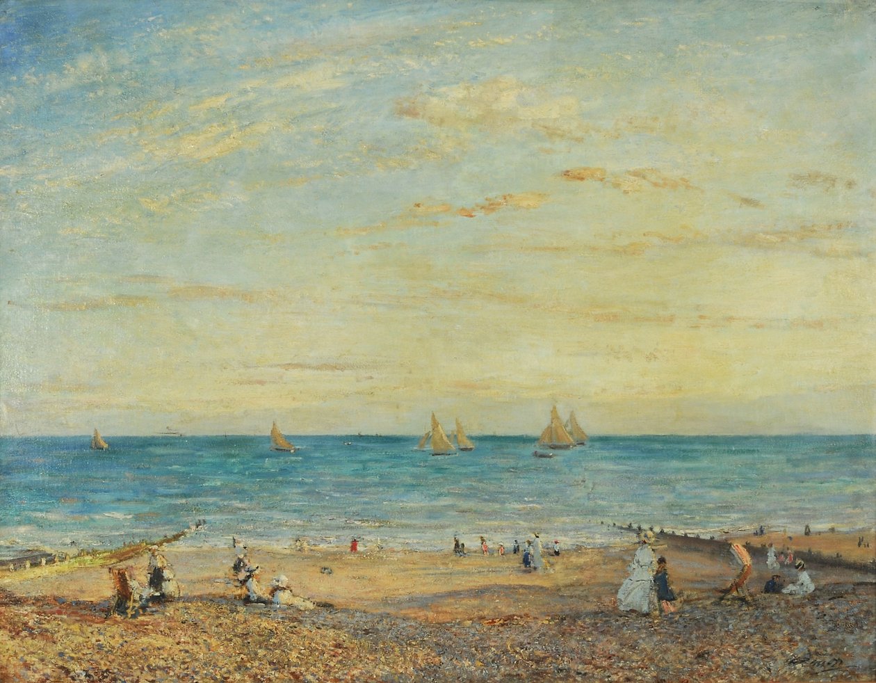 Zandbanken door Walter Westley Russell