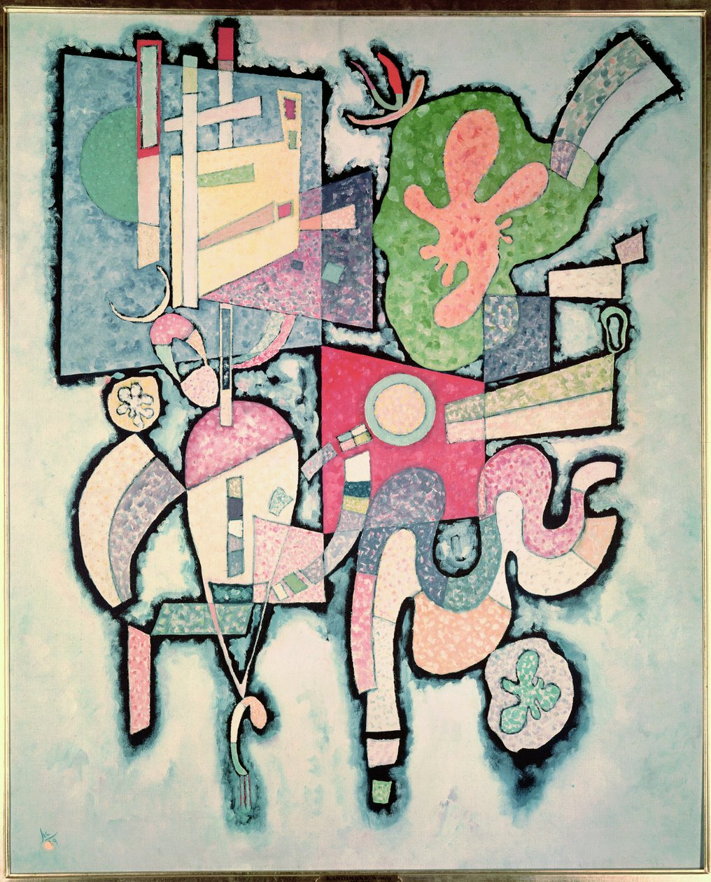 Eenvoudige complexiteit of, ambiguïteit door Wassily Kandinsky