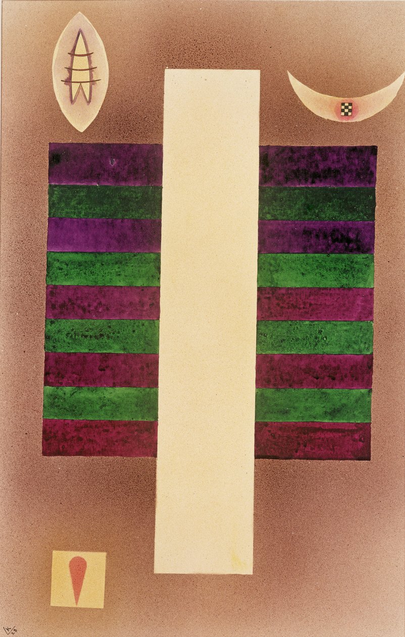 Verticaal door Wassily Kandinsky