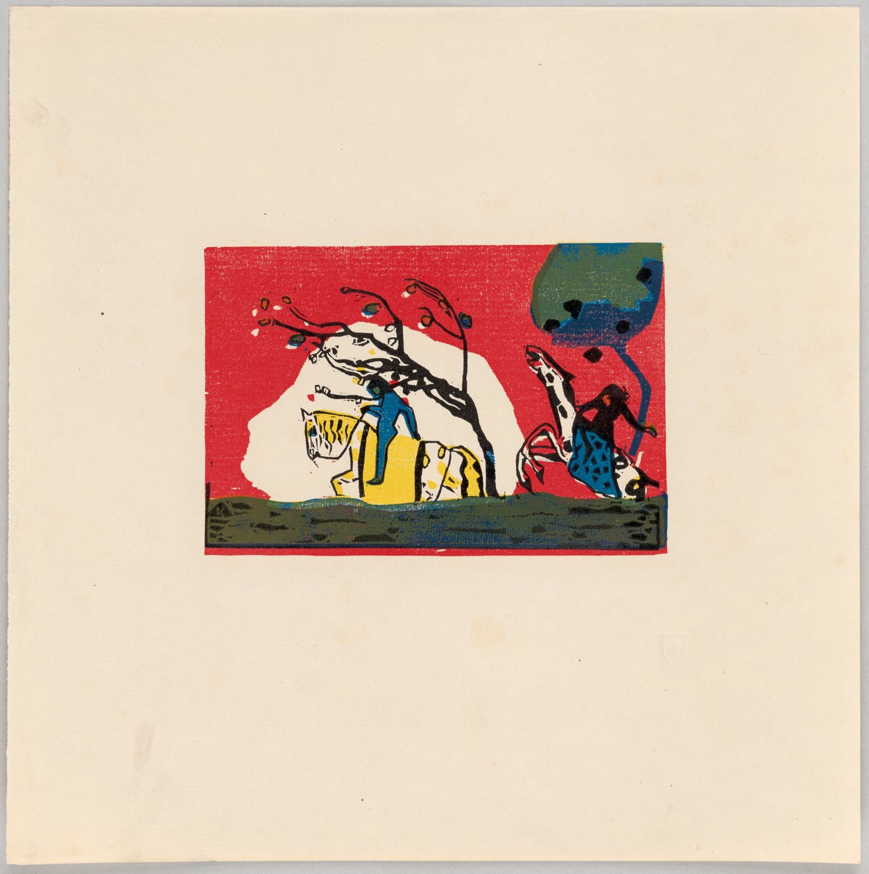 2 Exemplare: Klänge S. 1; vgl. GMS 280, GMS 564/5 door Wassily Kandinsky