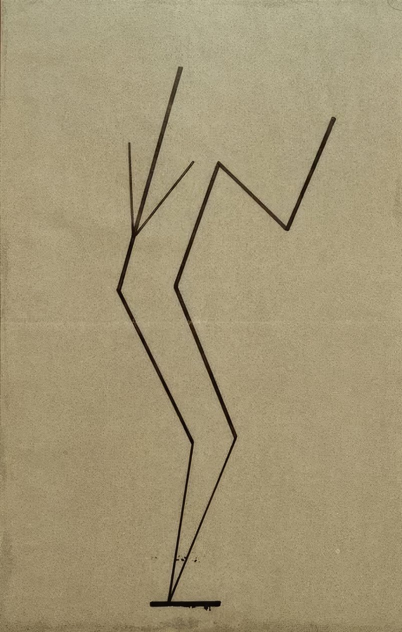 Analytische tekening naar foto