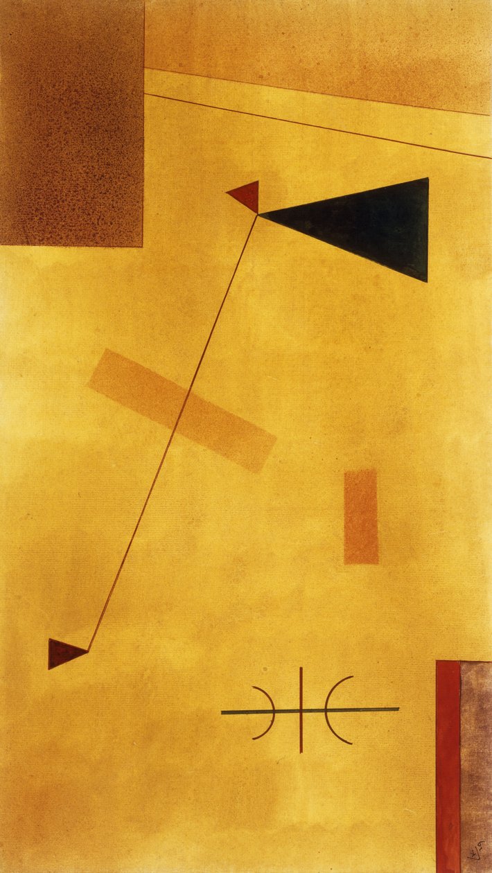 Buiten Gewicht door Wassily Kandinsky