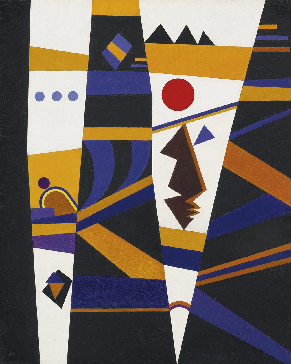 Binding door Wassily Kandinsky