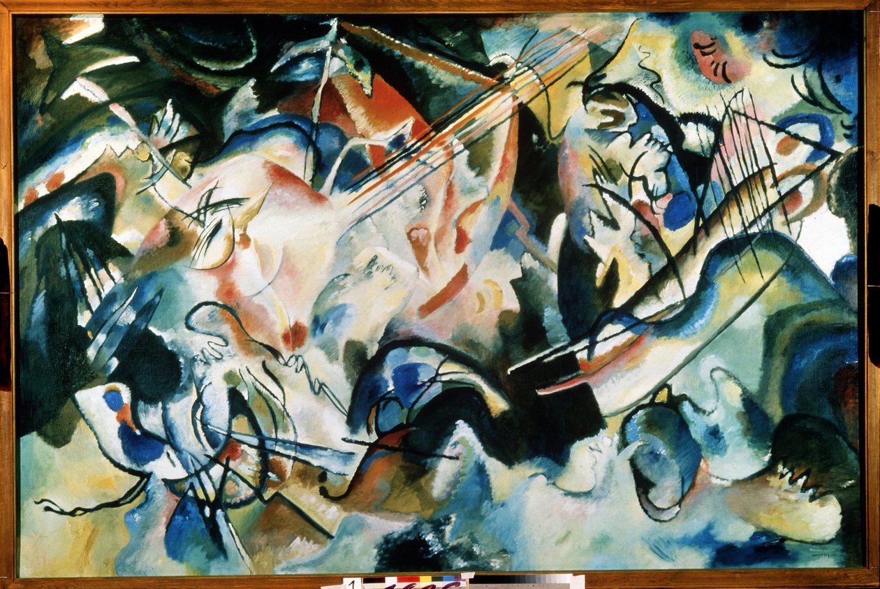 Compositie VI door Wassily Kandinsky